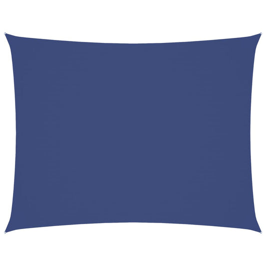 Sunshade Sail Oxford Fabric Rectangular 5x7 m Blue Sunshade Sail Oxford Fabric Rectangular 5x7 m Blue