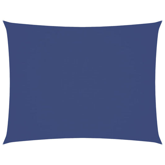 Sunshade Sail Oxford Fabric Rectangular 6x8 m Blue Sunshade Sail Oxford Fabric Rectangular 6x8 m Blue