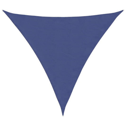Sunshade Sail Oxford Fabric Triangular 4x4x4 m Blue Sunshade Sail Oxford Fabric Triangular 4x4x4 m Blue
