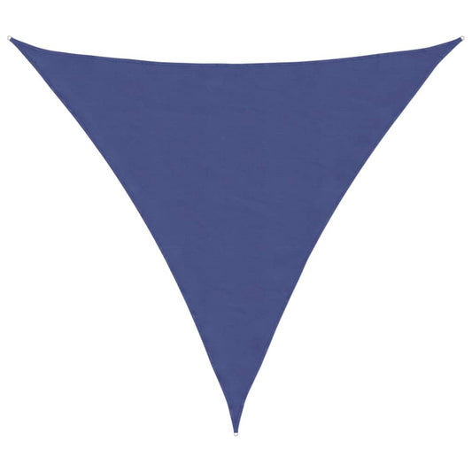 Sunshade Sail Oxford Fabric Triangular 5x5x5 m Blue Sunshade Sail Oxford Fabric Triangular 5x5x5 m Blue