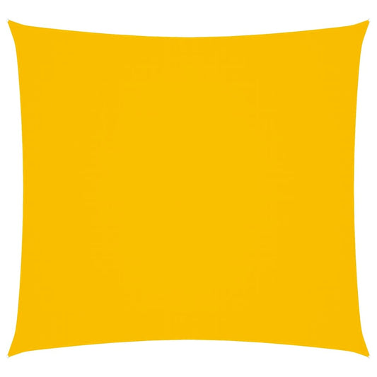 Sunshade Sail Oxford Fabric Square 3x3 m Yellow Sunshade Sail Oxford Fabric Square 3x3 m Yellow
