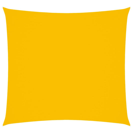 Sunshade Sail Oxford Fabric Square 3.6x3.6 m Yellow Sunshade Sail Oxford Fabric Square 3.6x3.6 m Yellow