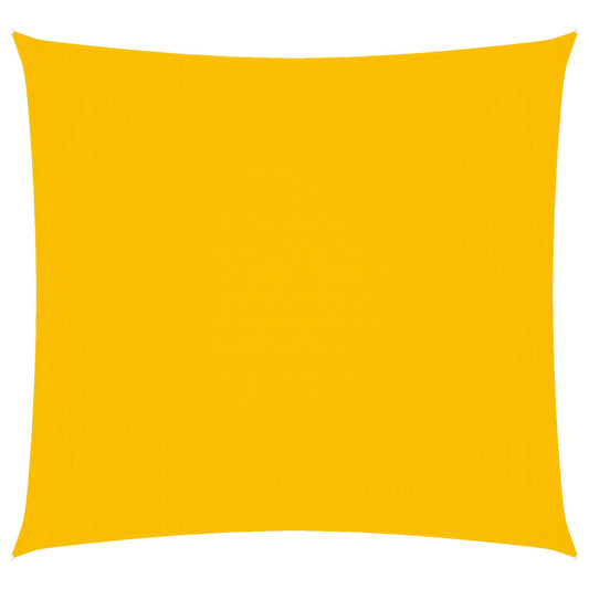 Sunshade Sail Oxford Fabric Square 4x4 m Yellow Sunshade Sail Oxford Fabric Square 4x4 m Yellow
