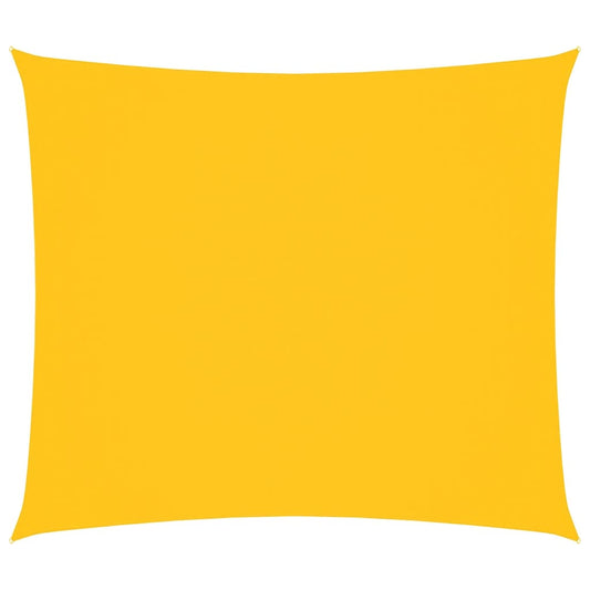 Sunshade Sail Oxford Fabric Rectangular 2x2.5 m Yellow Sunshade Sail Oxford Fabric Rectangular 2x2.5 m Yellow
