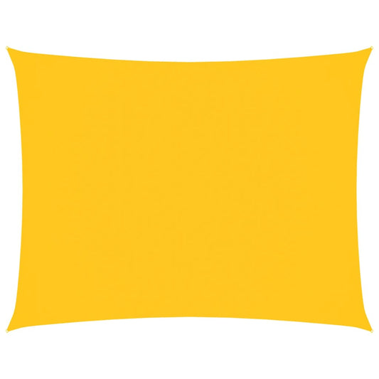 Sunshade Sail Oxford Fabric Rectangular 2x3.5 m Yellow Sunshade Sail Oxford Fabric Rectangular 2x3.5 m Yellow