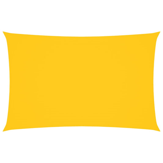 Sunshade Sail Oxford Fabric Rectangular 2x4.5 m Yellow Sunshade Sail Oxford Fabric Rectangular 2x4.5 m Yellow