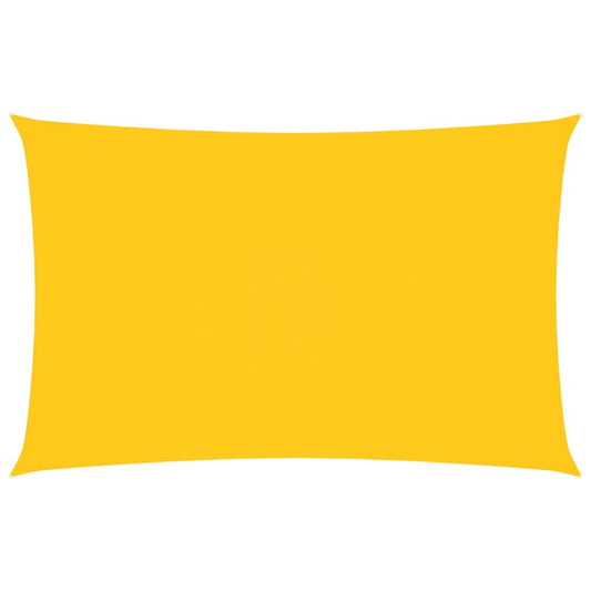 Sunshade Sail Oxford Fabric Rectangular 2x5 m Yellow Sunshade Sail Oxford Fabric Rectangular 2x5 m Yellow