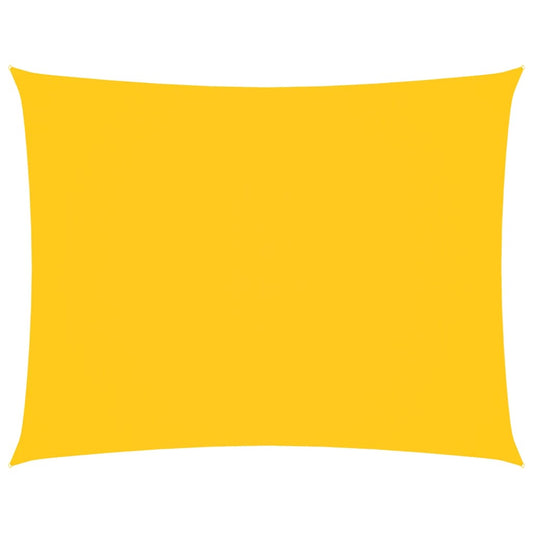 Sunshade Sail Oxford Fabric Rectangular 2.5x3.5 m Yellow Sunshade Sail Oxford Fabric Rectangular 2.5x3.5 m Yellow