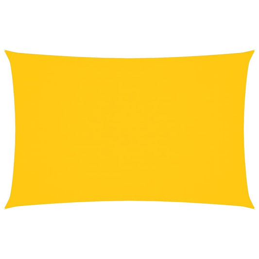 Sunshade Sail Oxford Fabric Rectangular 2.5x5 m Yellow Sunshade Sail Oxford Fabric Rectangular 2.5x5 m Yellow