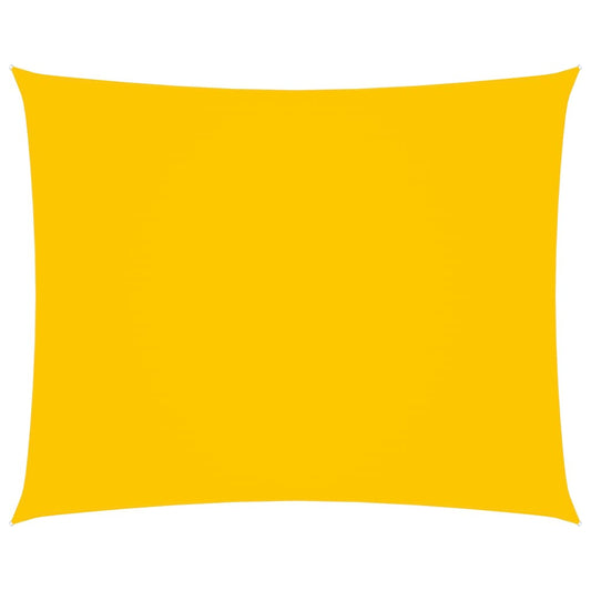 Sunshade Sail Oxford Fabric Rectangular 3x4 m Yellow Sunshade Sail Oxford Fabric Rectangular 3x4 m Yellow