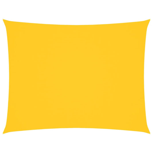 Sunshade Sail Oxford Fabric Rectangular 3x4.5 m Yellow Sunshade Sail Oxford Fabric Rectangular 3x4.5 m Yellow