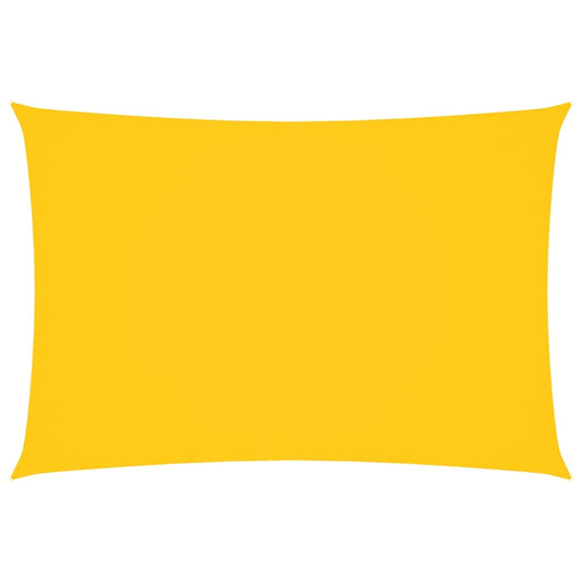 Sunshade Sail Oxford Fabric Rectangular 3x5 m Yellow Sunshade Sail Oxford Fabric Rectangular 3x5 m Yellow