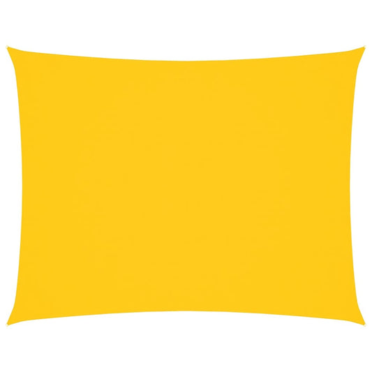 Sunshade Sail Oxford Fabric Rectangular 3x6 m Yellow Sunshade Sail Oxford Fabric Rectangular 3x6 m Yellow