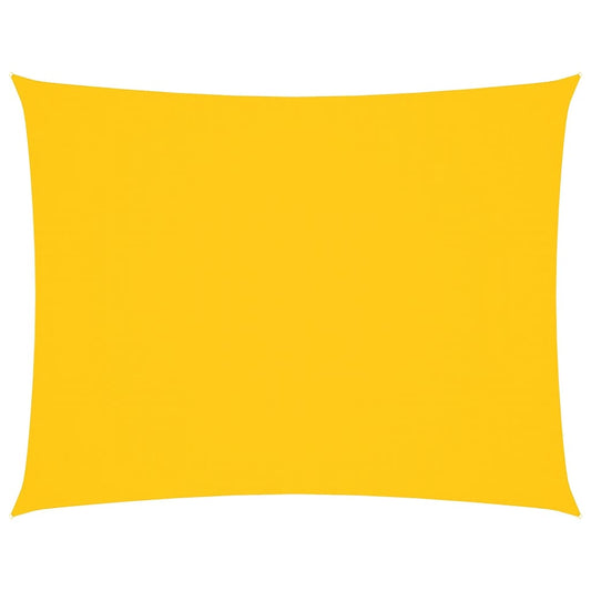 Sunshade Sail Oxford Fabric Rectangular 5x6 m Yellow Sunshade Sail Oxford Fabric Rectangular 5x6 m Yellow