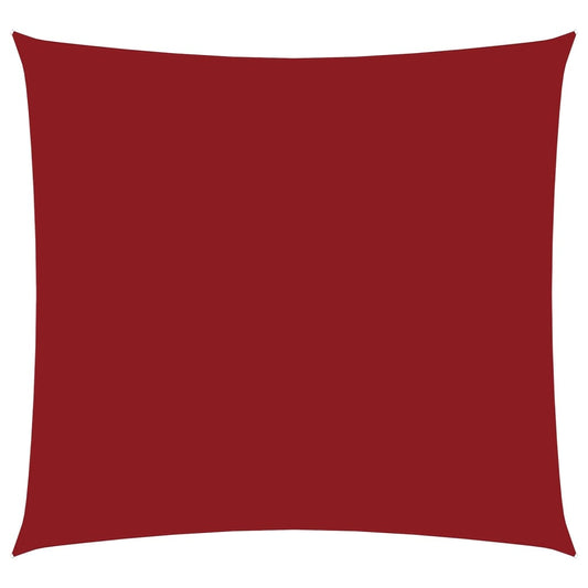 Sunshade Sail Oxford Fabric Square 4.5x4.5 m Red Sunshade Sail Oxford Fabric Square 4.5x4.5 m Red