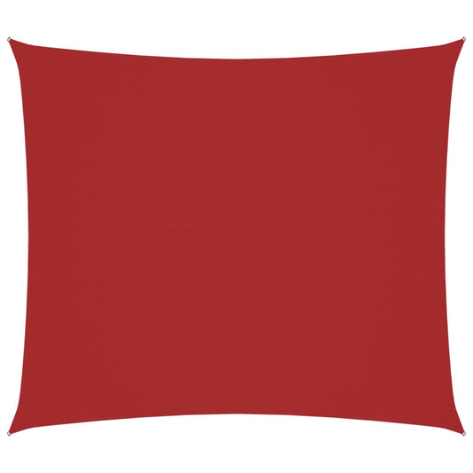 Sunshade Sail Oxford Fabric Rectangular 2x2.5 m Red Sunshade Sail Oxford Fabric Rectangular 2x2.5 m Red
