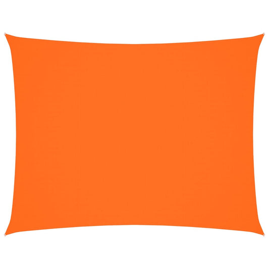 Sunshade Sail Oxford Fabric Rectangular 4x6 m Orange Sunshade Sail Oxford Fabric Rectangular 4x6 m Orange