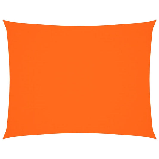 Sunshade Sail Oxford Fabric Rectangular 5x7 m Orange Sunshade Sail Oxford Fabric Rectangular 5x7 m Orange