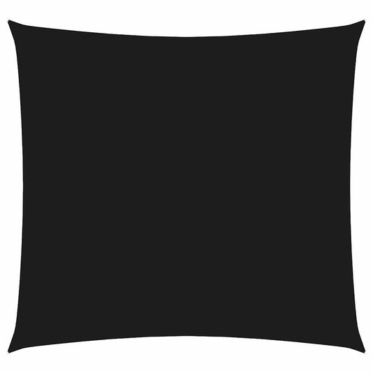 Sunshade Sail Oxford Fabric Square 2x2 m Black Sunshade Sail Oxford Fabric Square 2x2 m Black