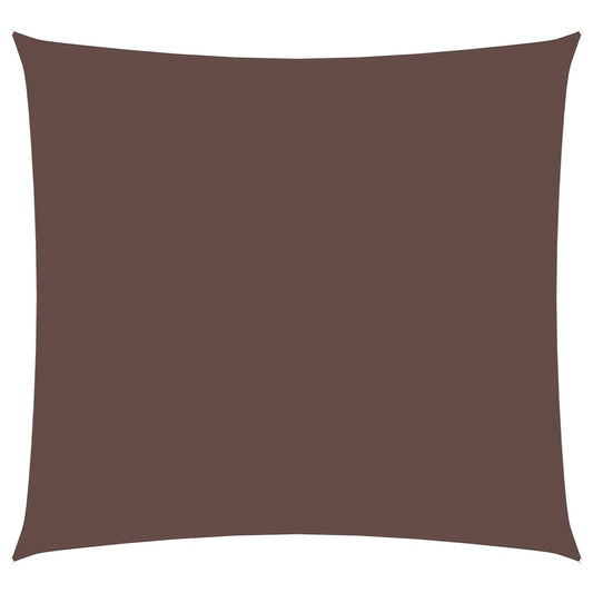 Sunshade Sail Oxford Fabric Square 2.5x2.5 m Brown Sunshade Sail Oxford Fabric Square 2.5x2.5 m Brown