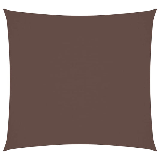 Sunshade Sail Oxford Fabric Square 3.6x3.6 m Brown Sunshade Sail Oxford Fabric Square 3.6x3.6 m Brown