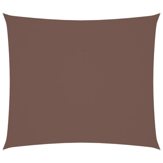Sunshade Sail Oxford Fabric Rectangular 2x2.5 m Brown Sunshade Sail Oxford Fabric Rectangular 2x2.5 m Brown
