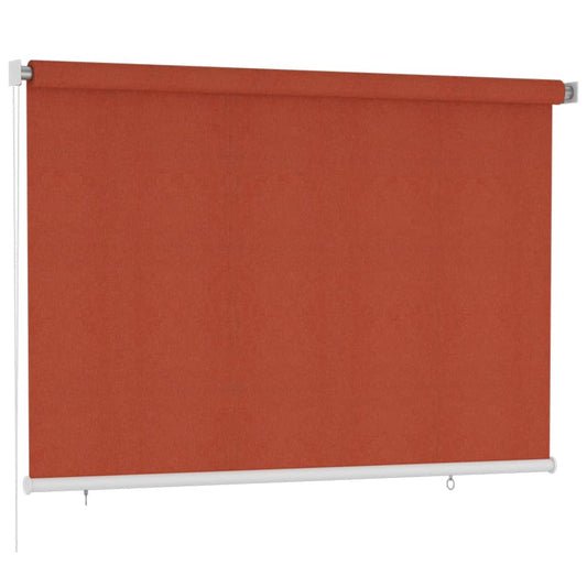 Outdoor Roller Blind 225(W)x140(H) cm Terracotta HDPE Outdoor Roller Blind 225(W)x140(H) cm Terracotta HDPE