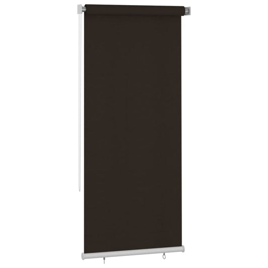Outdoor Roller Blind 105(W)x230(H) cm Brown HDPE Outdoor Roller Blind 105(W)x230(H) cm Brown HDPE
