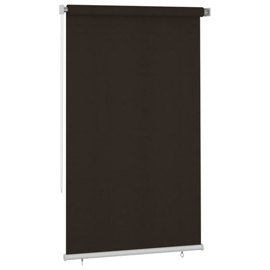 Outdoor Roller Blind 145(W)x230(H) cm Brown HDPE Outdoor Roller Blind 145(W)x230(H) cm Brown HDPE