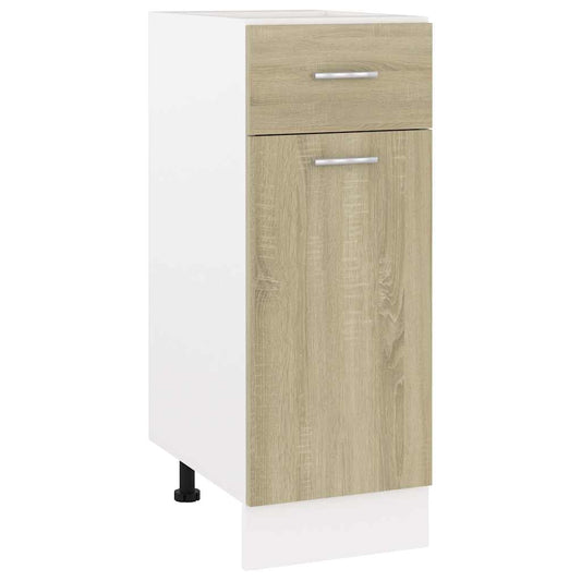 Drawer Bottom Cabinet "Lyon" Sonoma Oak 30x46x81.5 cm Drawer Bottom Cabinet "Lyon" Sonoma Oak 30x46x81.5 cm