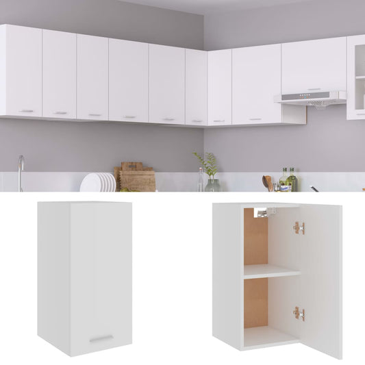 Hanging Cabinet Lyon White 29.5x31x60 cm Engineered Wood Hanging Cabinet Lyon White 29.5x31x60 cm Engineered Wood