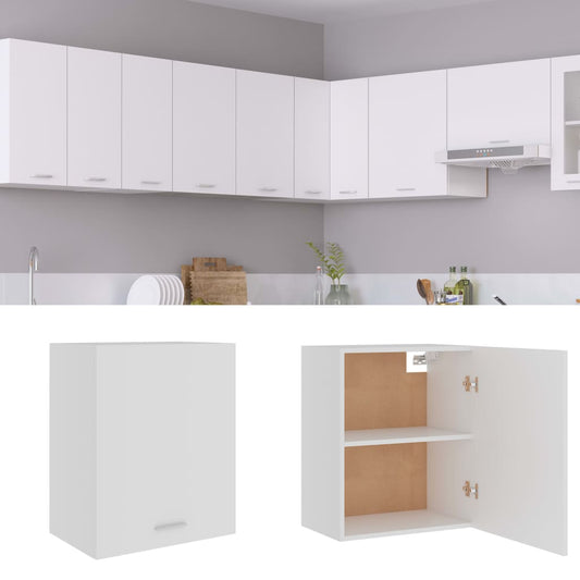Hanging Cabinet Lyon White 50x31x60 cm Engineered Wood Hanging Cabinet Lyon White 50x31x60 cm Engineered Wood