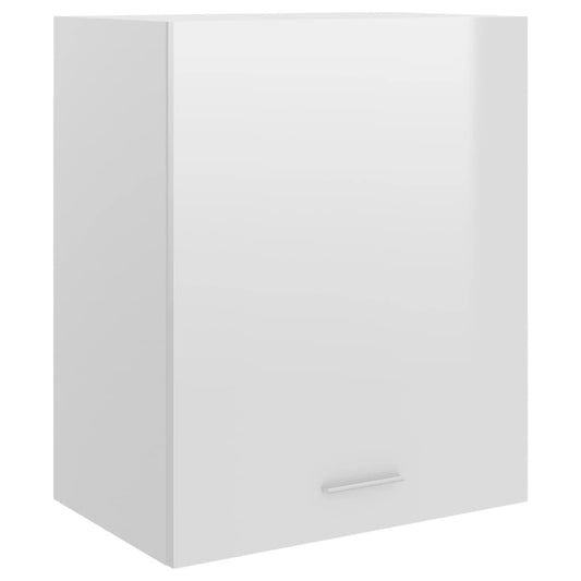 801265 vidaXL Hanging Cabinet "Lyon" High Gloss White 50x31x60 cm Engineered Wood 801265 vidaXL Hanging Cabinet "Lyon" High Gloss White 50x31x60 cm Engineered Wood