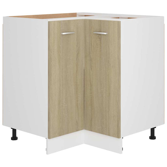 Corner Bottom Cabinet "Lyon" Sonoma Oak 75.5x75.5x81.5 cm Corner Bottom Cabinet "Lyon" Sonoma Oak 75.5x75.5x81.5 cm