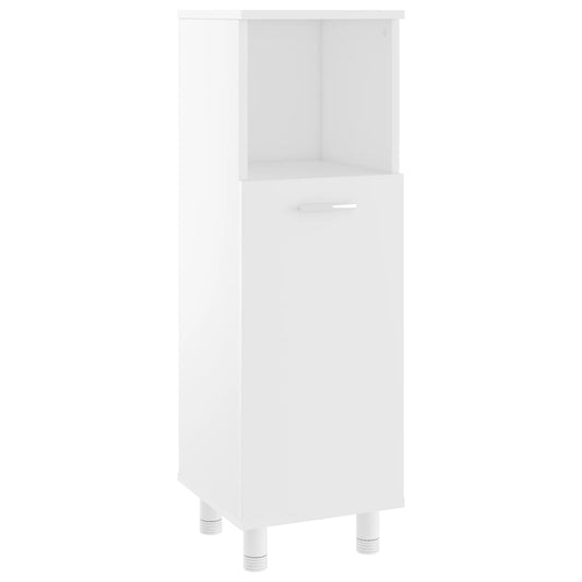 Bathroom Cabinet White 30x30x95 cm Engineered Wood Bathroom Cabinet White 30x30x95 cm Engineered Wood