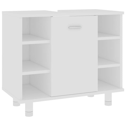 Bathroom Cabinet White 60x32x53.5 cm Engineered Wood Bathroom Cabinet White 60x32x53.5 cm Engineered Wood