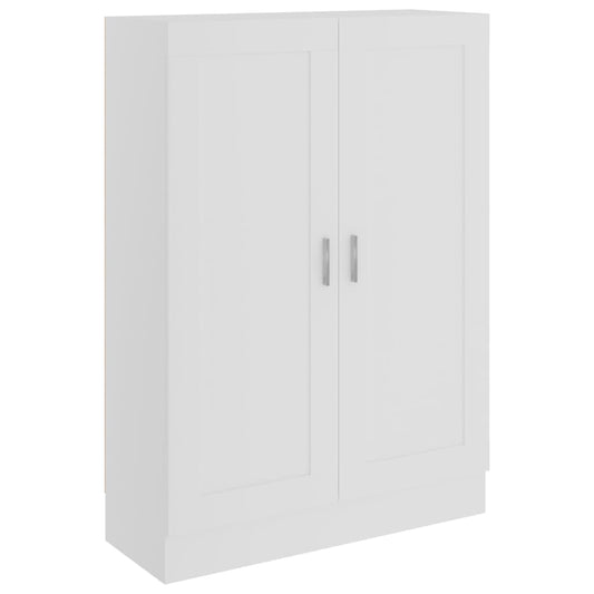 Book Cabinet White 82.5x30.5x115 cm Engineered Wood Book Cabinet White 82.5x30.5x115 cm Engineered Wood