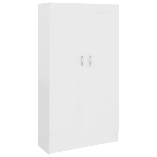 802723 vidaXL Book Cabinet White 82,5x30,5x150 cm Engineered Wood 802723 vidaXL Book Cabinet White 82,5x30,5x150 cm Engineered Wood