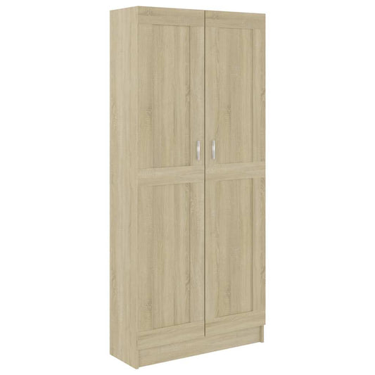 802735 vidaXL Book Cabinet Sonoma Oak 82,5x30,5x185,5 cm Engineered Wood 802735 vidaXL Book Cabinet Sonoma Oak 82,5x30,5x185,5 cm Engineered Wood