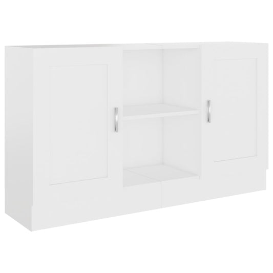 802777 vidaXL Sideboard White 120x30,5x70 cm Engineered Wood 802777 vidaXL Sideboard White 120x30,5x70 cm Engineered Wood