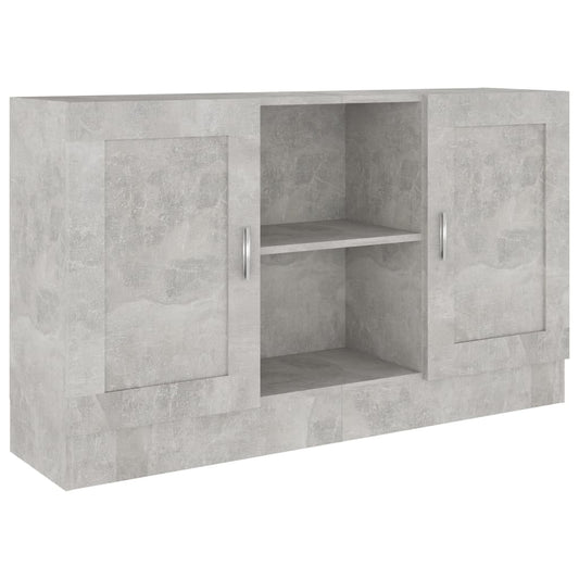 802781 vidaXL Sideboard Concrete Grey 120x30,5x70 cm Engineered Wood 802781 vidaXL Sideboard Concrete Grey 120x30,5x70 cm Engineered Wood
