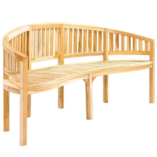 Garden Bench | Natural Teak | Solid Teak Wood | Large | Durable Garden Bench | Natural Teak | Solid Teak Wood | Large | Durable