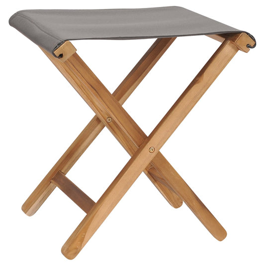 Folding Chair | Set of 2 | Dark Grey, Teak Folding Chair | Set of 2 | Dark Grey, Teak