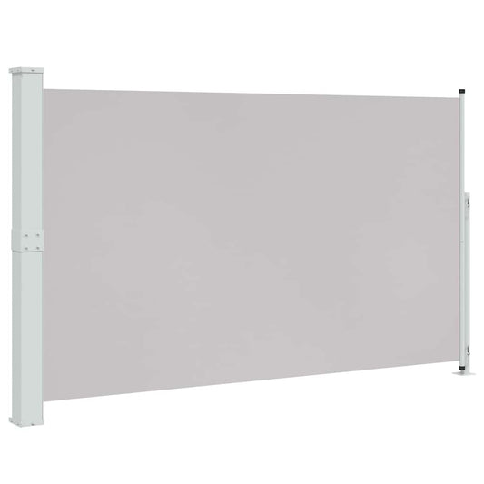 Patio Retractable Side Awning 180x300 cm Grey Patio Retractable Side Awning 180x300 cm Grey