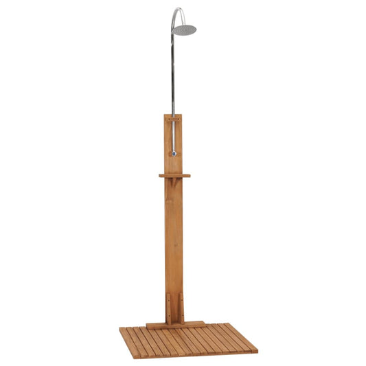 Garden Shower 75x75x210 cm Solid Teak Wood Garden Shower 75x75x210 cm Solid Teak Wood