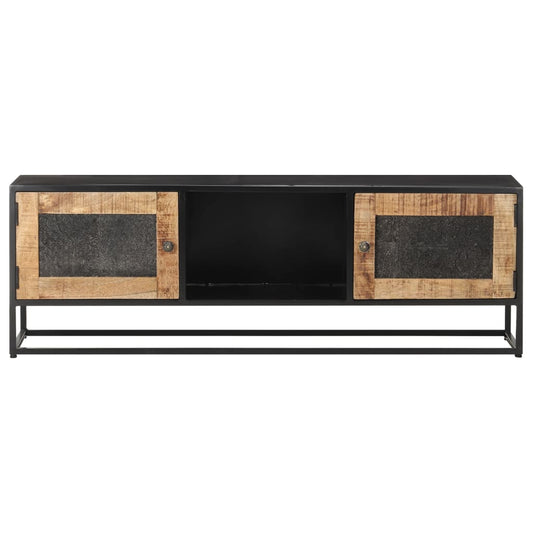 TV Cabinet 120x30x40 cm Rough Mango Wood TV Cabinet 120x30x40 cm Rough Mango Wood
