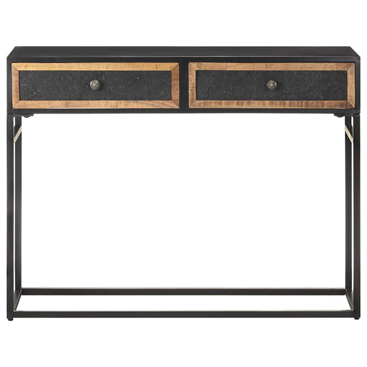 323151 vidaXL Console Table 100x35x75 cm Solid Mango Wood 323151 vidaXL Console Table 100x35x75 cm Solid Mango Wood
