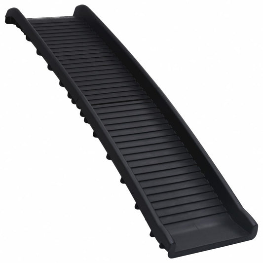 Folding Dog Ramp Black 155.5x40x15.5 cm Folding Dog Ramp Black 155.5x40x15.5 cm