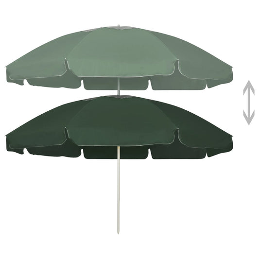 Beach Parasol Green 240 cm Beach Parasol Green 240 cm