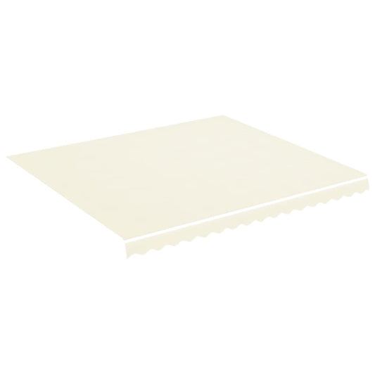Awning Replacement Fabric Cream 380x345 cm Polyester Awning Replacement Fabric Cream 380x345 cm Polyester